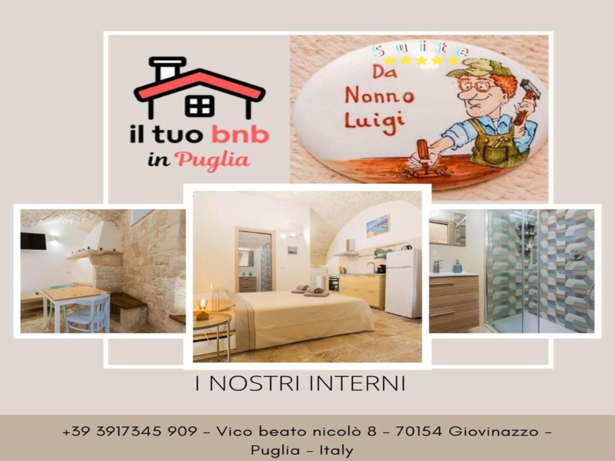 Suite Da Nonno Luigi 100 Metri Dal Mare 지오비나조 외부 사진